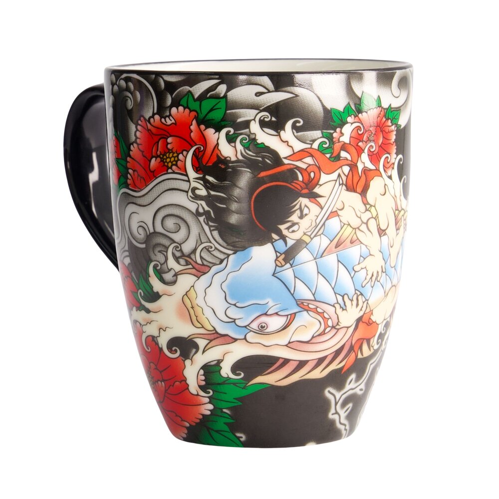Yakuza Carp kop, mønstret - 380 ml